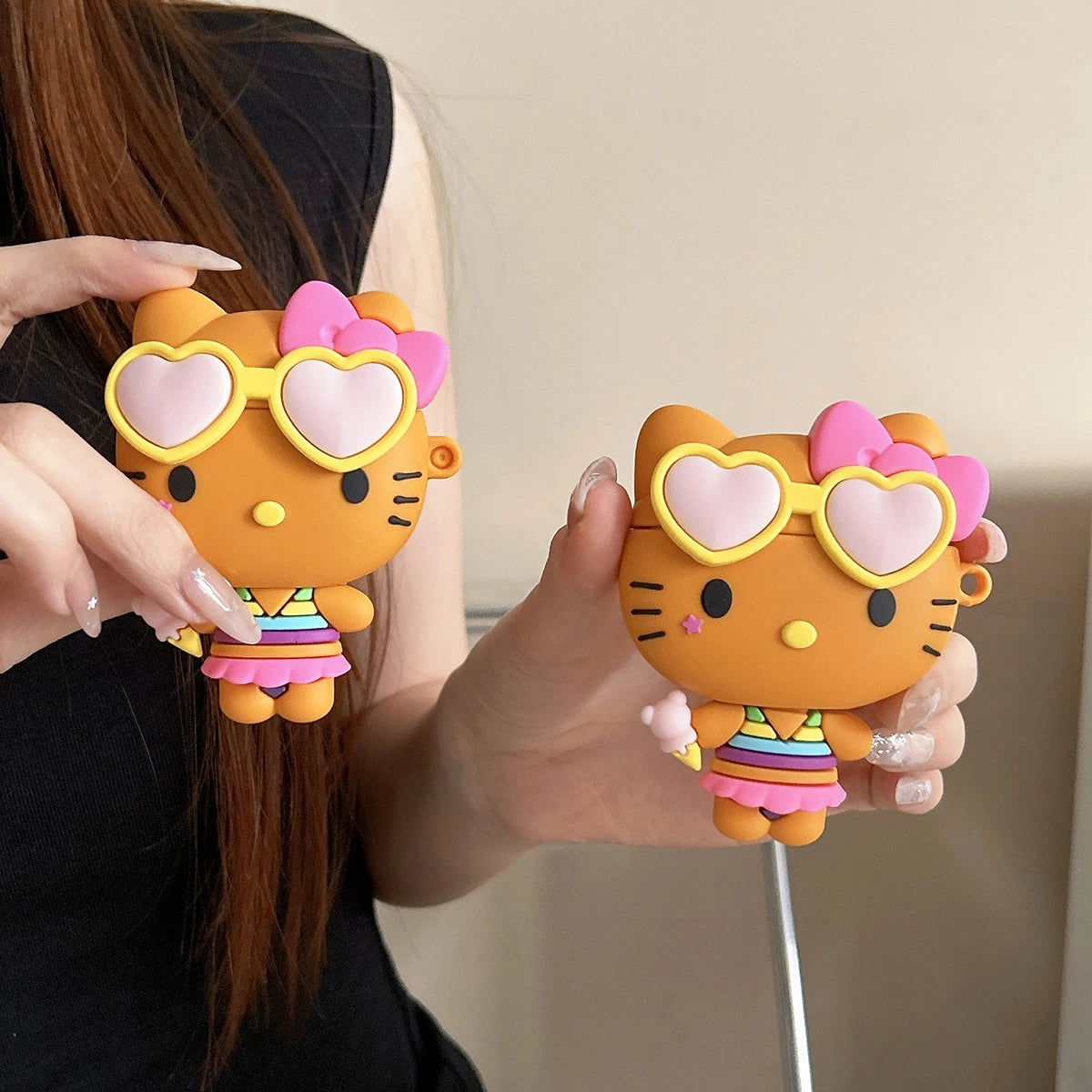 Hello Kitty Sunglasses AirPods Case | Vylora