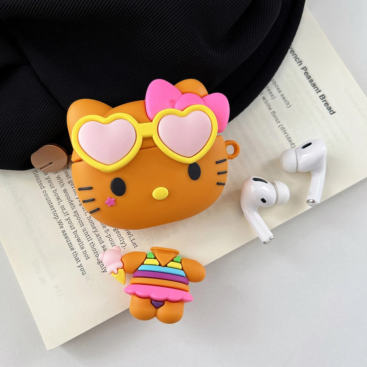 Hello Kitty Sunglasses AirPods Case | Vylora